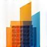 Modern architectural project illustration